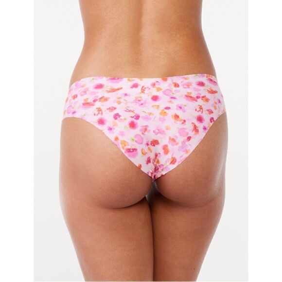 Women's No Show Cheeky Panties Underwear 2, 3-Pack, Size XXXL - Picture 6 of 6